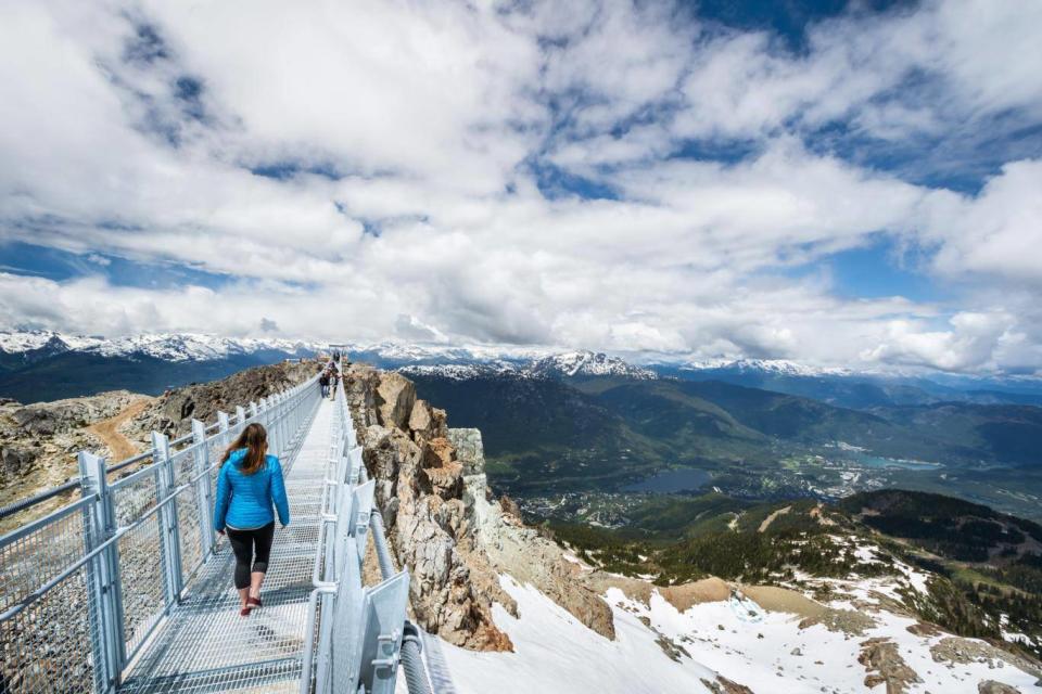 Cloudraker Skybridge is Whistler Blackcomb's latest thrilling attraction (Whistler Blackcomb)