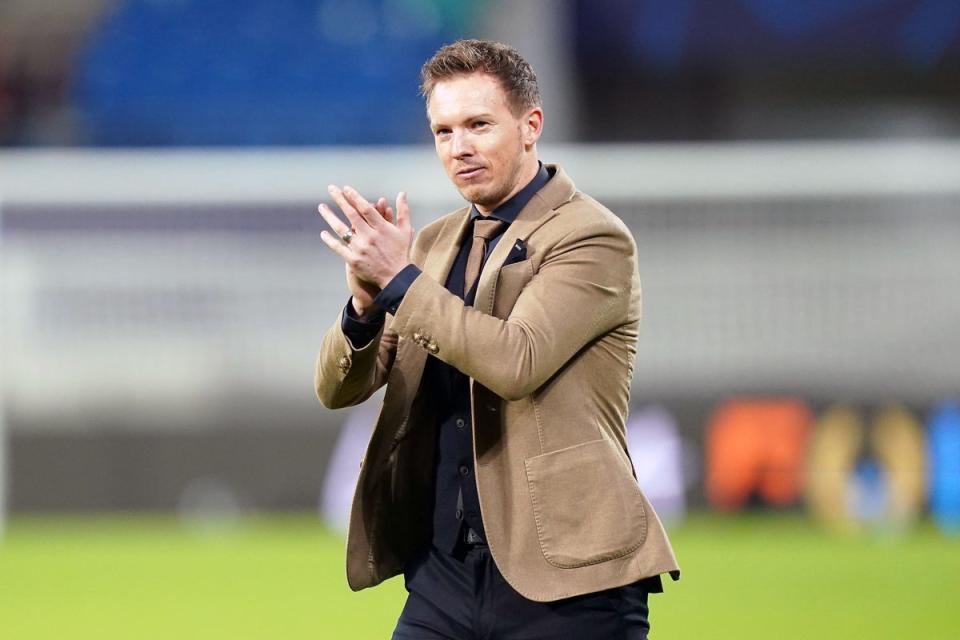 Julian Nagelsmann now coaches Germany (PA Archive)