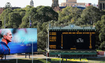 Fans fill Adelaide Oval.