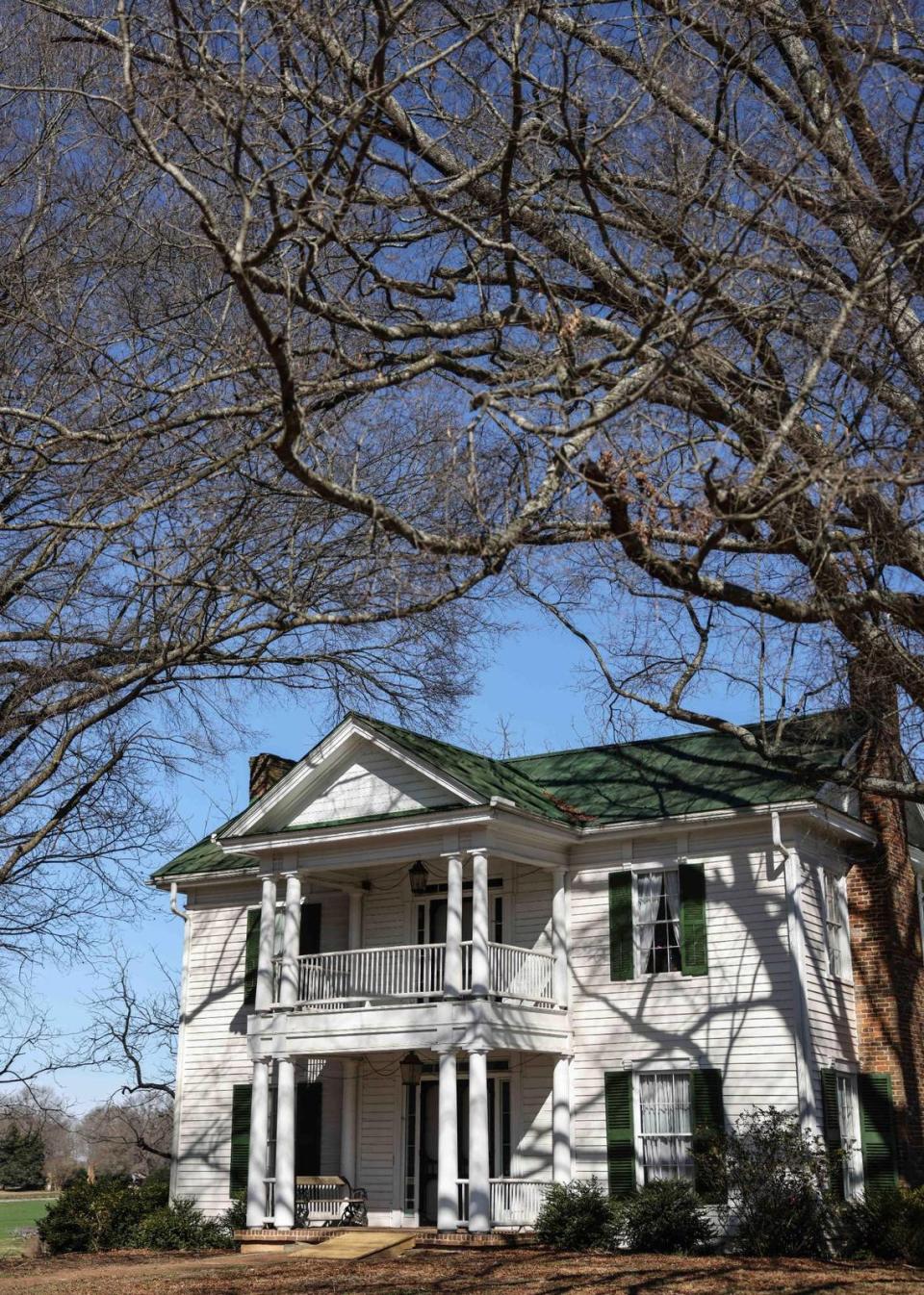 The Carrigan family home was built in 1852 in Mooresville.