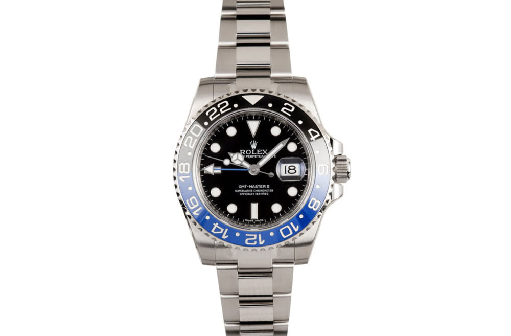 Rolex “Batman” GMT-Master II - Credit: Courtesy of Bob's Watches