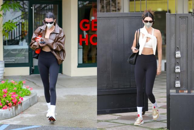 Kendall Jenner Can't Stop Wearing These Black Leggings That