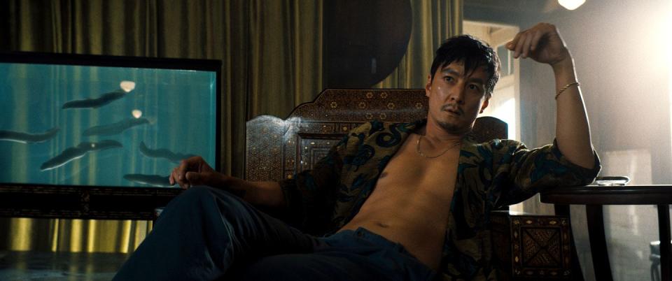 daniel wu as saint john in reminiscence