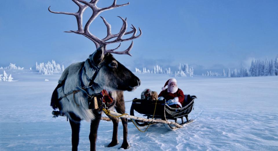Santa will begin his journey in the North Pole (Getty)