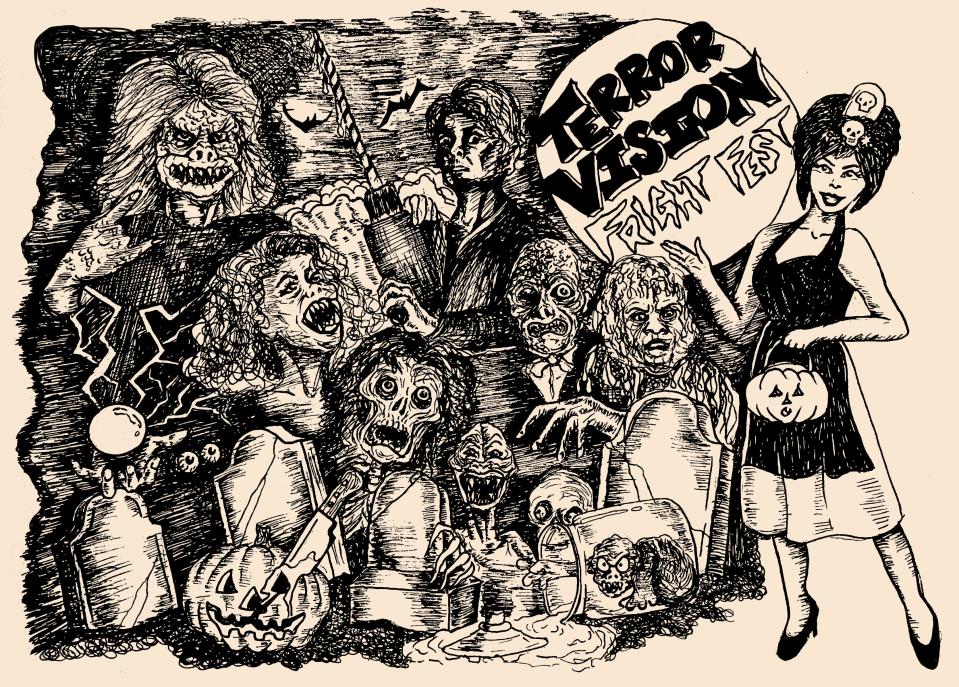 10th Annual Terror Vision Fright Fest Poster