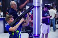Houston hosts NRA convention days after school massacre
