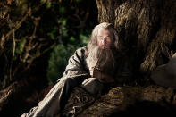 <a href="http://movies.yahoo.com/movie/contributor/1800019000" data-ylk="slk:Ian McKellen;elm:context_link;itc:0;sec:content-canvas" class="link ">Ian McKellen</a> in New Line Cinema's <a href="http://movies.yahoo.com/movie/1809971801/info" data-ylk="slk:The Hobbit: An Unexpected Journey;elm:context_link;itc:0;sec:content-canvas" class="link ">The Hobbit: An Unexpected Journey</a> - 2012