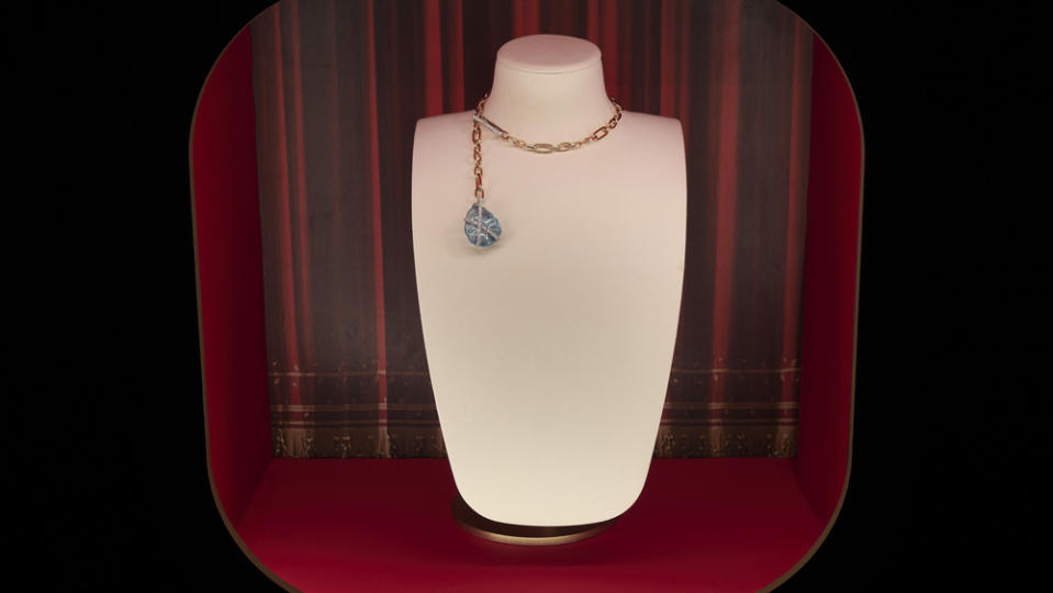 Pomellato Light Blue Talisman Lariat