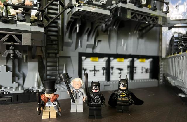 LEGO's BATMAN RETURNS Batcave Shadow Box Set Delivers on the