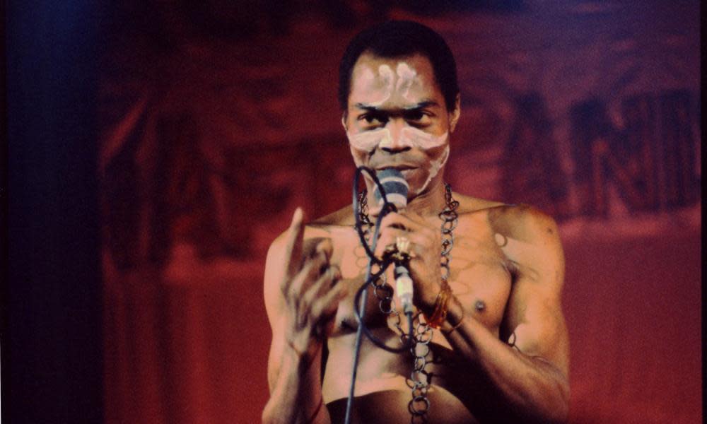 Fela Kuti circa 1980