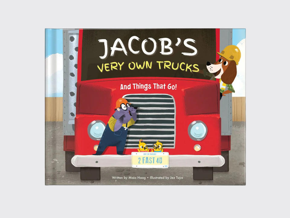 'My Very Own Trucks' Personalized Book by Maia Haag