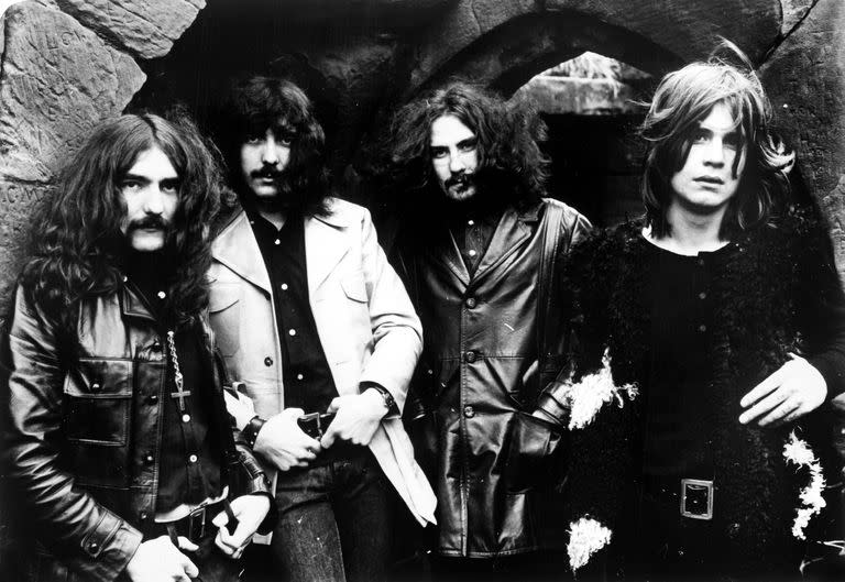 Black Sabbath en 1970, el año en el que sacaron su obra cumbre, Paranoid