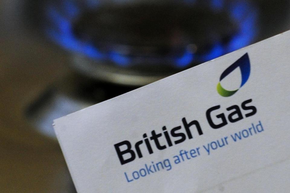 Colder: Profits at British Gas have slipped 8% to £810 million: PA