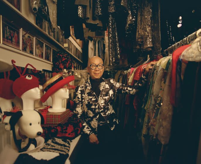 Fashion designer Peter Lai in their loft. Photography for Image magazine made on July 19, 2022.