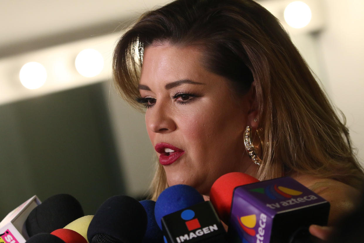 Alicia Machado. (Photo by Medios y Media/Getty Images)