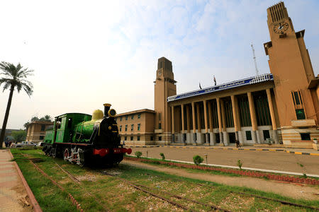 A general view shows Baghdad's central railway station, Iraq November 7, 2018. Picture taken November 7, 2018. REUTERS/Thaier al-Sudani