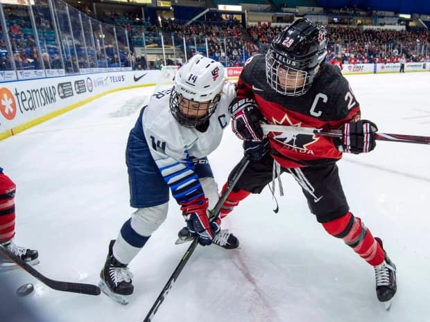 Coach Liz Montroy says women's hockey has been growing over the years and has received more coverage in the media.