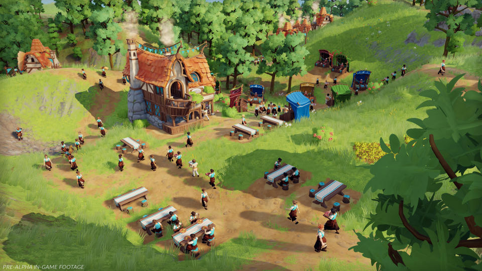 A village in the woods