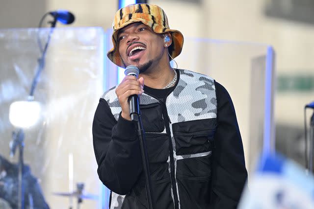 <p>Erik Pendzich/Shutterstock</p> Chance the Rapper