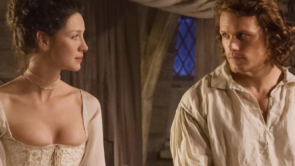 "Outlander": Claire (Caitriona Balfe) und Jamie (Sam Heughan) sind seit Mai bei VOX zu sehen