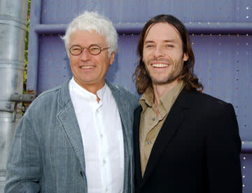 Director Jean-Jacques Annaud and Guy Pearce at the Los Angeles premiere of Universal's Two Brothers