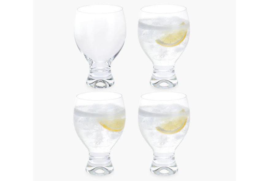 Cheers to half off a set of Dartington crystal glasses at John Lewis