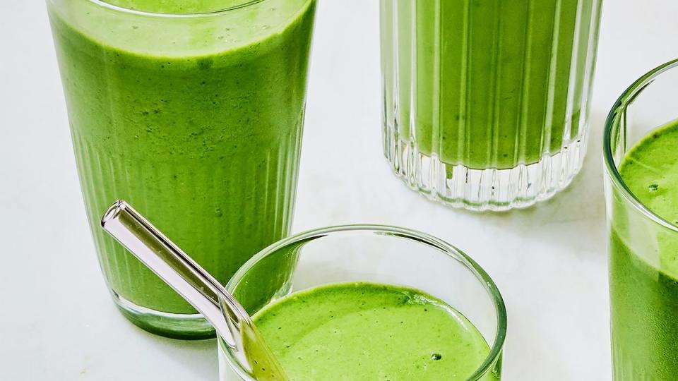 avocado spinach green smoothie