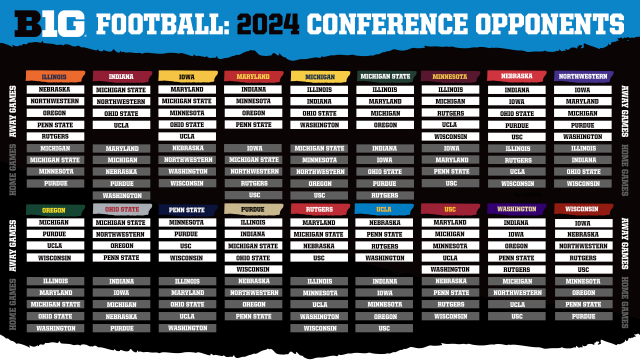 BIG TEN CONFERENCE RELEASES 2023 FOOTBALL SCHEDULE - Big Ten