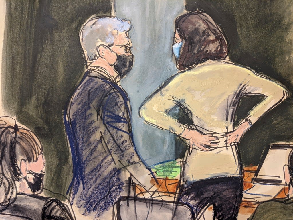 Jeffrey Epstein Maxwell Trial (Copyright 2021 The Associated Press. All rights reserved)