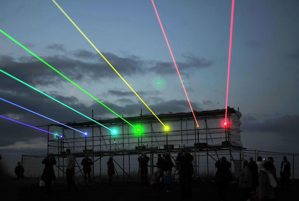 US Artist Yvette Mattern's Global Rainbow On Show In Gateshead