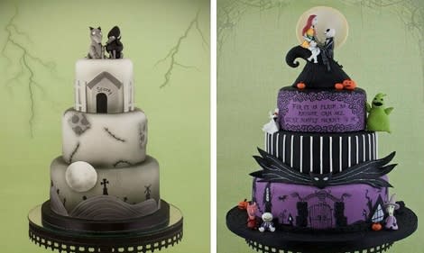 Tim Burton Wedding Cakes