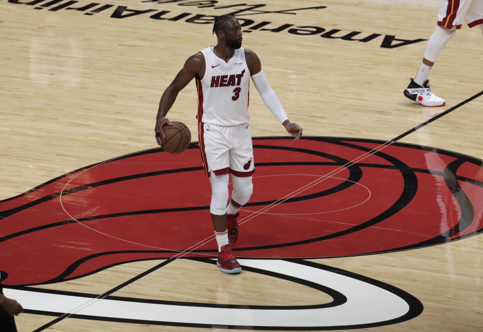 Dwyane Wade。(AP Photo/Lynne Sladky)