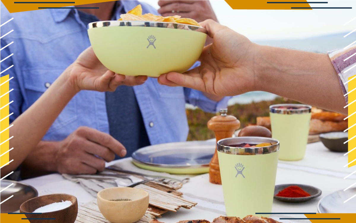 Hydro Flask's outdoor dinnerware is perfect for camping and picnics