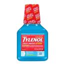 <p><strong>Tylenol</strong></p><p>amazon.com</p><p><strong>$6.06</strong></p><p><a rel="nofollow noopener" href="https://www.amazon.com/dp/B01EMZBUHK" target="_blank" data-ylk="slk:Shop Now;elm:context_link;itc:0;sec:content-canvas" class="link ">Shop Now</a></p><p><strong>Best for a Sore Throat</strong></p><p>When gargling warm salt water just won’t cut it any longer, our go-to sore throat remedy is this liquid variant of Tylenol. Although it doesn't have the best taste, its cool-burst flavor coats your throat nicely. It’s similar to menthol and seems to linger, and it immediately soothes your achy throat. The mixture also helps clear nasal passages, relieve coughs, and reduce fevers.<br> <br>As you’d expect from a Tylenol product, its active ingredient is 500 milligrams of acetaminophen in each 15 milliliter dosage. One word of caution - both the daytime and nighttime variant are blue, so make sure you read the label to avoid mixing them up. We’ve been guilty of accidentally taking the <a rel="nofollow noopener" href="https://www.amazon.com/TYLENOL-Cold-Nighttime-Burst-Liquid/dp/B00BK6PXPU" target="_blank" data-ylk="slk:Cold Max Nighttime;elm:context_link;itc:0;sec:content-canvas" class="link ">Cold Max Nighttime</a> liquid in the morning, which made for a very sluggish and groggy day. <br></p>