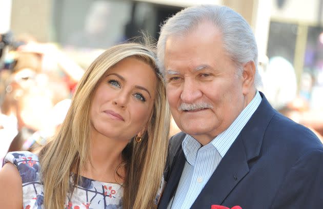 Jennifer Aniston and her father John