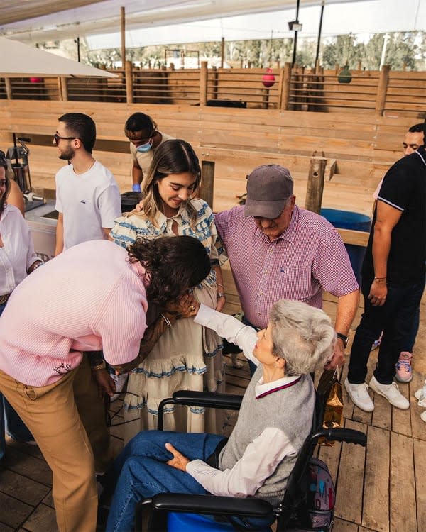 Maluma con sus abuelos