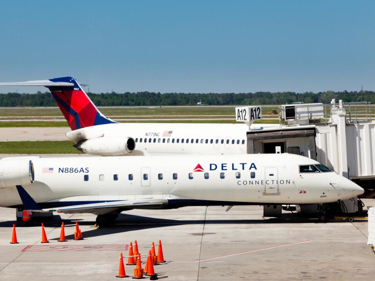 One Delta airlines passenger had a luxury surprise upon arriving for his flight: Getty Images