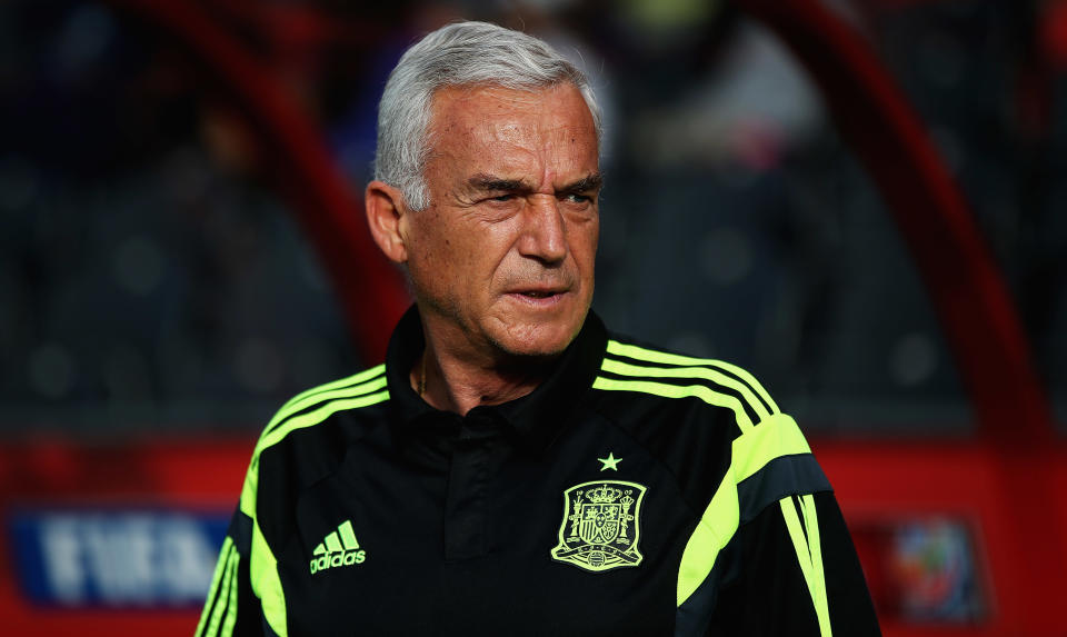 OTTAWA, ON - JUNE 17:  Ignacio Quereda, coach  of Spain looks on during the FIFA Women's World Cup 2015 Group E match between Korea Republic and Spain at Lansdowne Stadium on June 17, 2015 in Ottawa, Canada.  (Photo by Matthew Lewis - FIFA/FIFA via Getty Images)