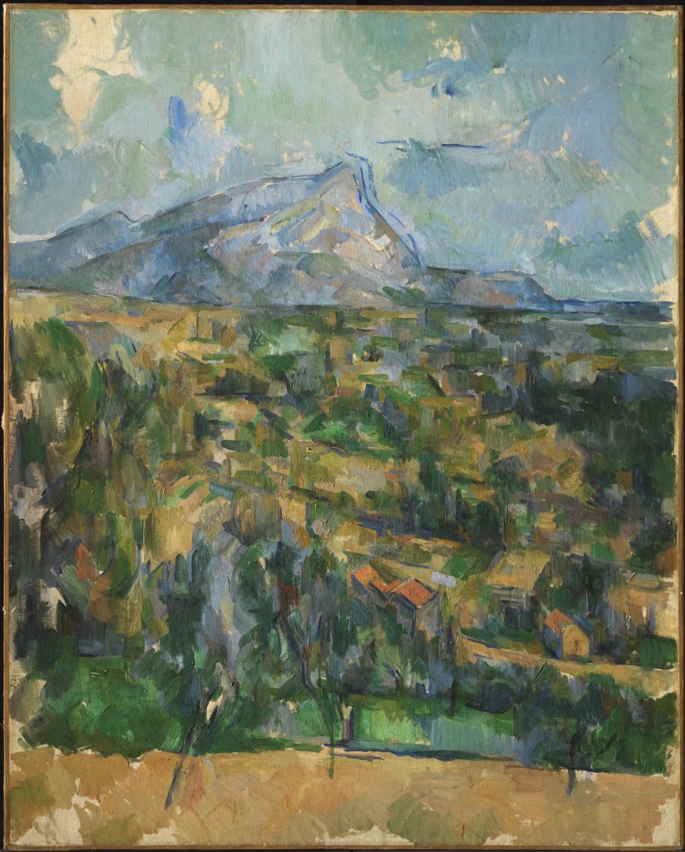 Paul Cézanne's 'Mont Sainte-Victoire,' circa 1904-06.
