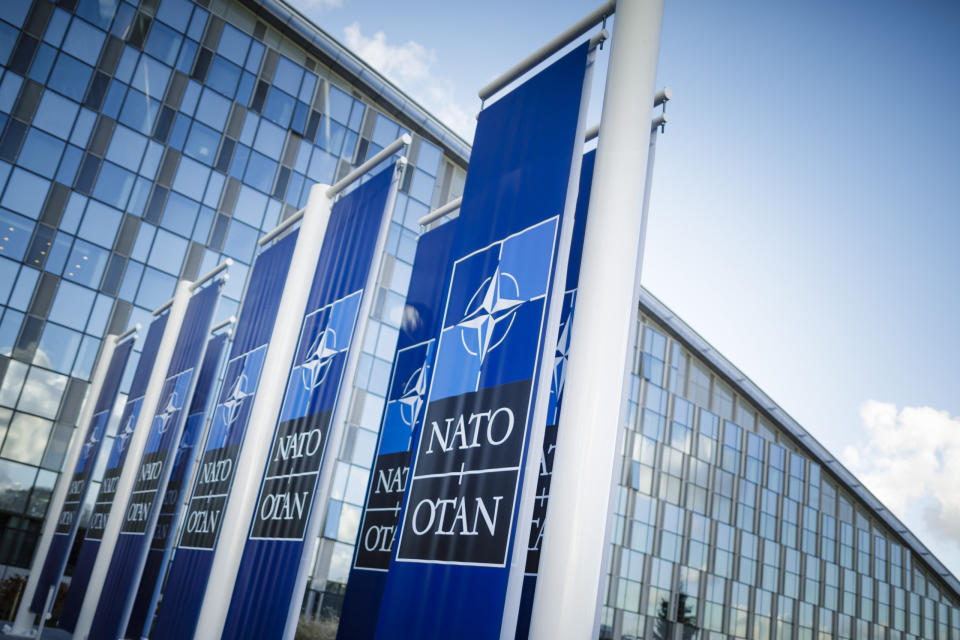 Das Nato-Hauptquartier in Brüssel. (Bild: picture alliance / photothek | Thomas Trutschel)