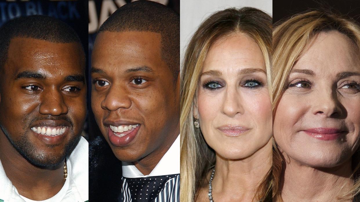 Kanye West, JAY-Z, Sarah Jessica Parker, and Kim Cattrall