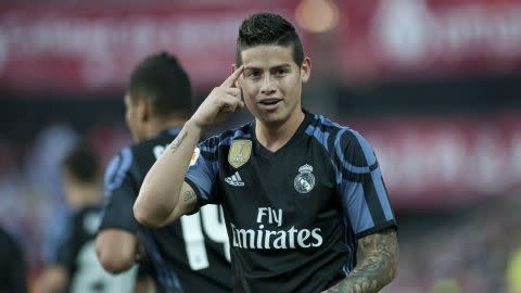 James Rodriguez Real Madrid Granada LaLiga 06052017