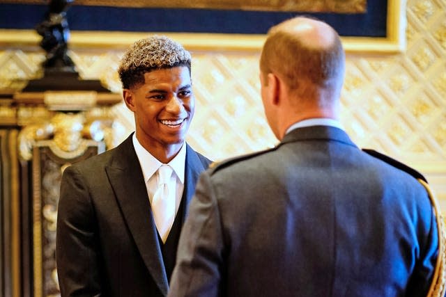 Marcus Rashford is made an MBE 