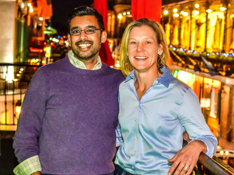 Homeward Health cofounders Dr. Jennifer Schneider and Amar Kendale