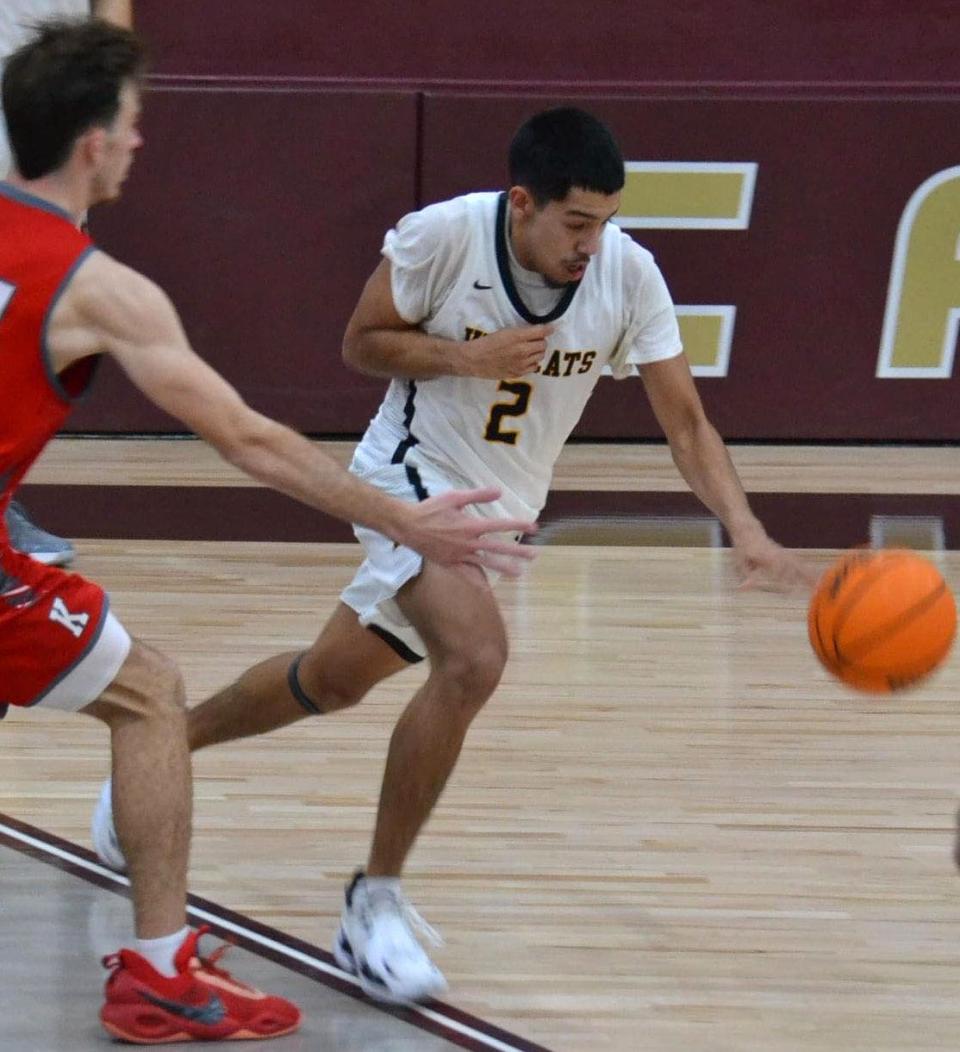 Madill's Ezekiel Fuentes led the Wildcats with 39 points on Saturday as they beat Kingston 51-45 to win a title at the Wampus Cat Classic in Atoka.
