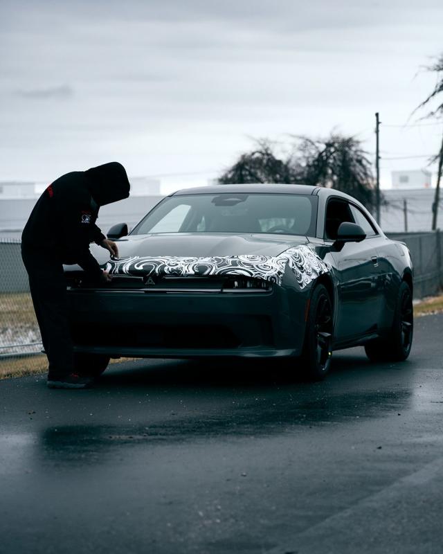 2025 Dodge Charger Coupe Teased in Pre-Production Guise