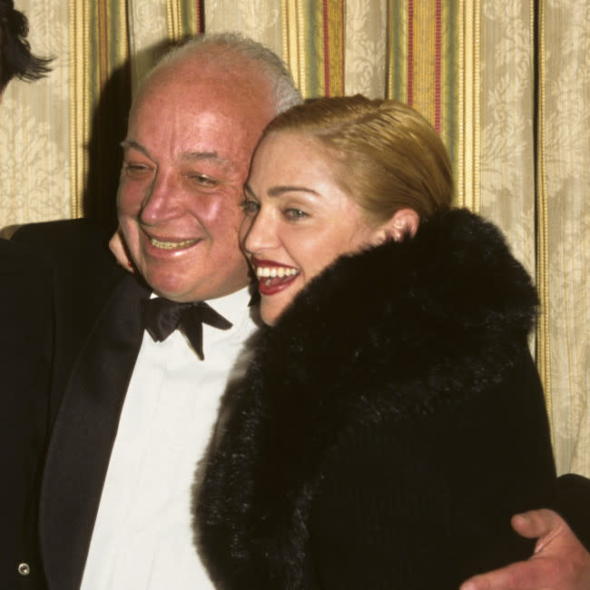 Seymour Stein junto a Madonna credit:Bang Showbiz