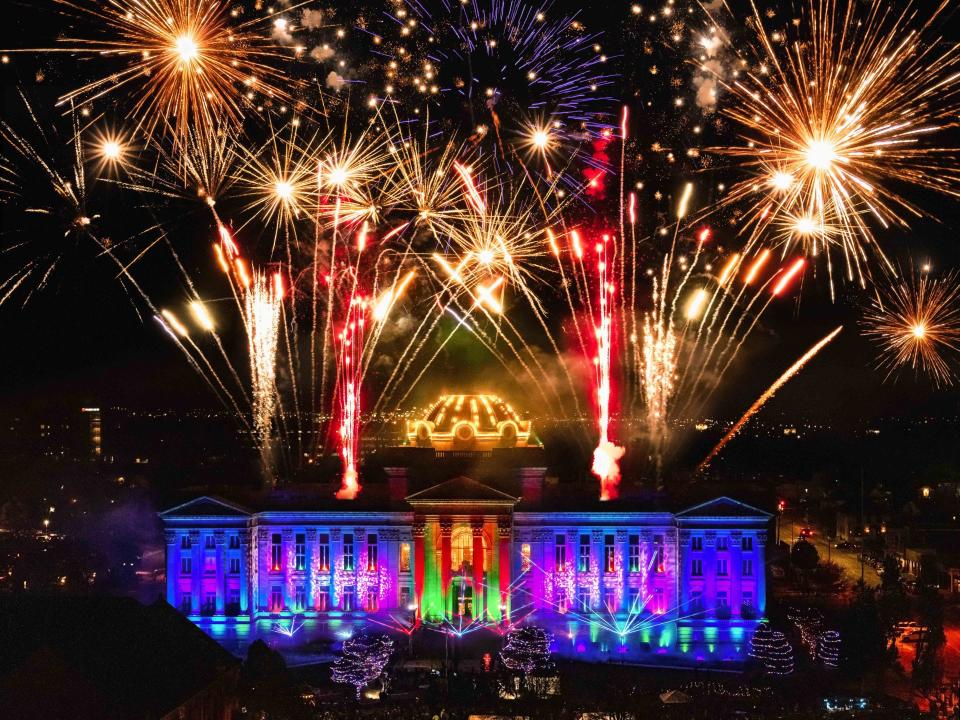 The historic Pueblo County Courthouse lighting ceremony is set for 7 p.m. Tuesday, Nov. 21 and will include a fireworks and laser light show coordinated to holiday music.