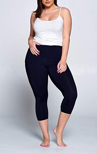 17) Kquzo High Waist Capris Workout Leggings