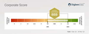 2022 Digbee Assessment Corporate Score